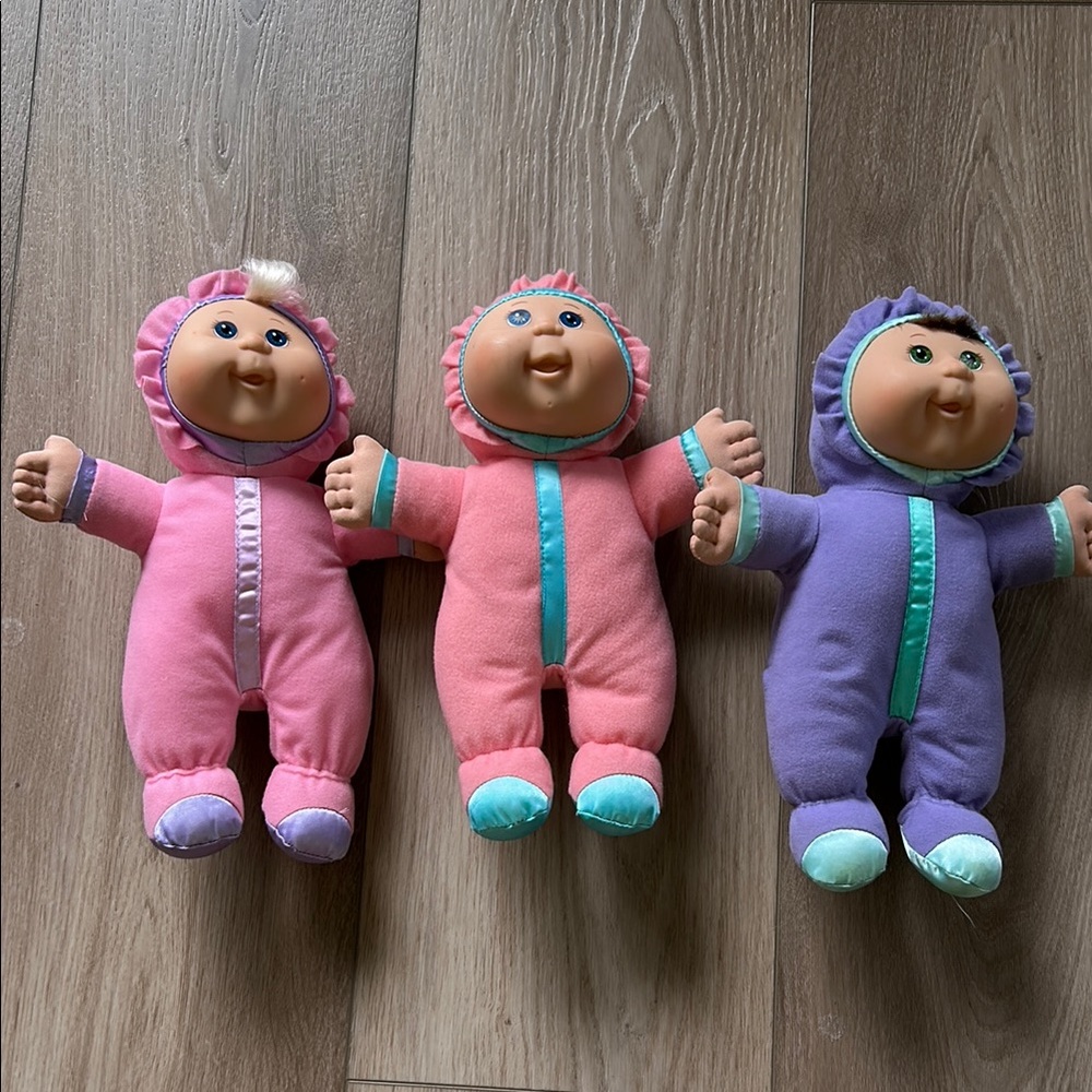 (3) Cabbage Patch Kids Baby Dolls